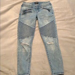BEBE Moto Jeans